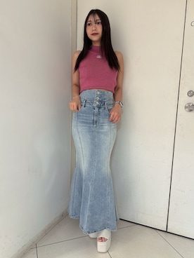 「155㎝コーデ」｜arisaさん（レディース・155cm）の夏コーディネート