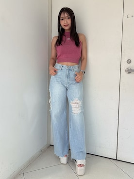 「155㎝コーデ」｜arisaさん（レディース・155cm）の夏コーディネート