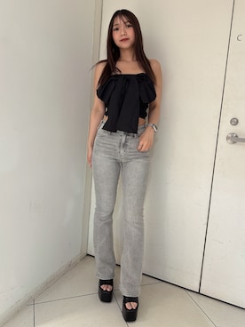 「155㎝コーデ」｜arisaさん（レディース・155cm）の夏コーディネート