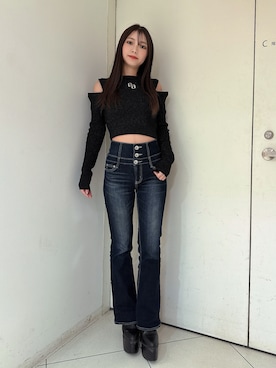 arisaさん(レディース・155cm)の冬コーディネート