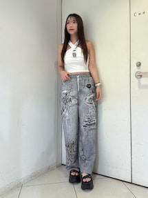 GYDAデニムsublimation printingパンツ｜ジェイダ（GYDA）公式通販