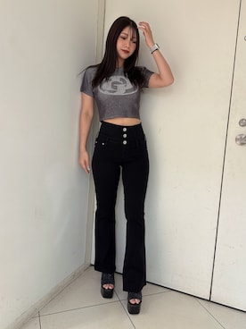 「155㎝コーデ」｜arisaさん（レディース・155cm）の夏コーディネート
