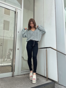 「155㎝コーデ」｜「アイテム（キャミソール）」を使った、arisaさん（レディース・155cm）の夏コーディネート