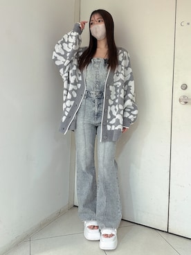 arisaさん（レディース・155cm）の冬コーディネート