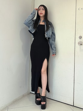arisaさん（レディース・155cm）の春コーディネート