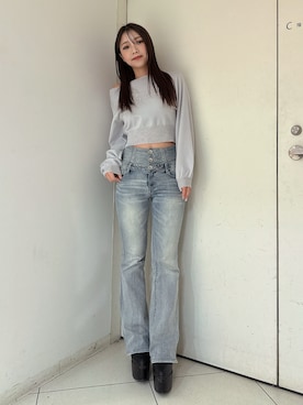 arisaさん(レディース・155cm)の冬コーディネート