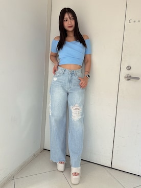 「155㎝コーデ」｜arisaさん（レディース・155cm）の夏コーディネート