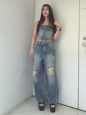 arisaさん(レディース・155cm)の春コーディネート
