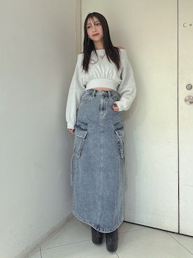 arisaさん（レディース・155cm）の冬コーディネート