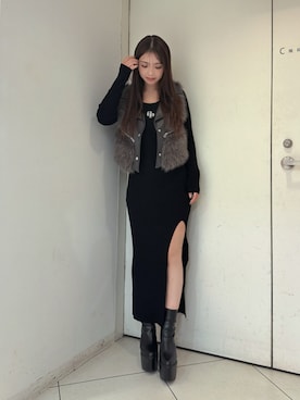 「GYDA（ジェイダ）のアイテム」を使った、arisaさん（レディース・155cm）の夏コーディネート