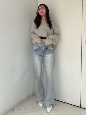 「GYDA（ジェイダ）のアイテム（パンプス）」を使った、arisaさん（レディース・155cm）の秋コーディネート