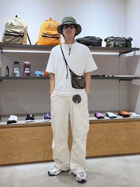 川上拓巳さん(メンズ・172cm)の夏コーディネート