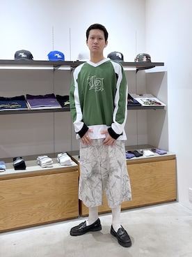 川上拓巳さん(メンズ・172cm)の夏コーディネート