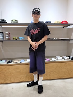 川上拓巳さん（メンズ・172cm）の春コーディネート