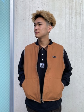 川上拓巳さん(メンズ・172cm)の秋コーディネート