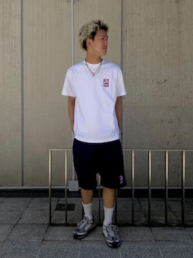 川上拓巳さん（メンズ・172cm）の春コーディネート