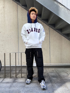 川上拓巳さん（メンズ・172cm）の冬コーディネート