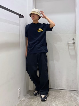 川上拓巳さん(メンズ・172cm)の夏コーディネート