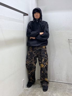 川上拓巳さん(メンズ・172cm)の秋コーディネート