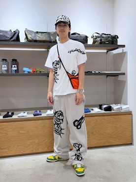 川上拓巳さん（メンズ・172cm）の夏コーディネート
