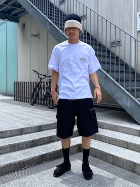 川上拓巳さん(メンズ・172cm)の夏コーディネート