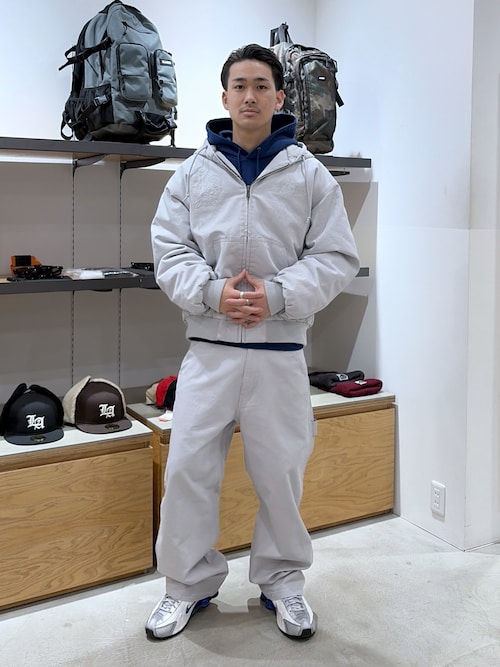 PATCHED OLD ENGLISH HOODED WORK JACKET（ブルゾン）｜XLARGE