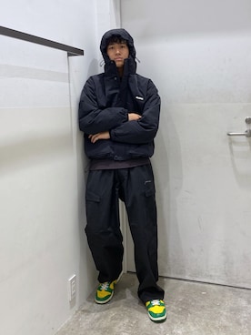 川上拓巳さん（メンズ・172cm）の秋コーディネート