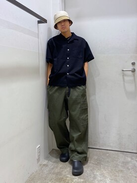 川上拓巳さん(メンズ・172cm)の夏コーディネート