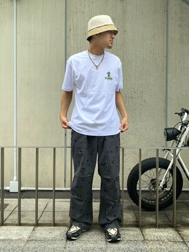 川上拓巳さん（メンズ・172cm）の夏コーディネート