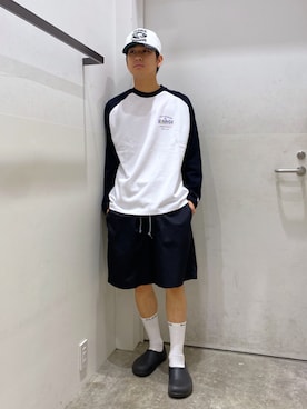 川上拓巳さん（メンズ・172cm）の夏コーディネート