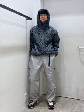 「XLARGE（エクストララージ）のアイテム（その他アウター）」を使った、川上拓巳さん（メンズ・172cm）の秋コーディネート