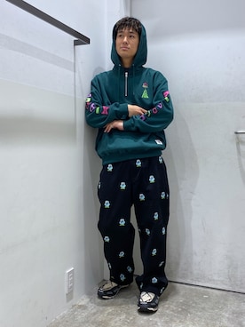 川上拓巳さん（メンズ・172cm）の秋コーディネート