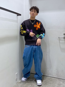 川上拓巳さん（メンズ・172cm）の秋コーディネート