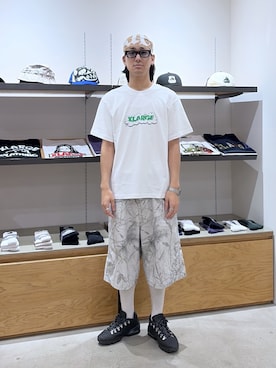 「LIXTICK（リックスティック）のアイテム」を使った、川上拓巳さん（メンズ・172cm）の夏コーディネート