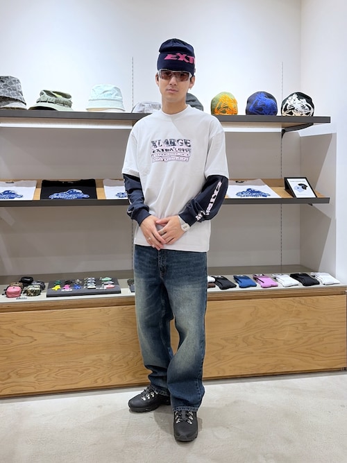 EXTRALARGE LAYERED L/S TEE(Tシャツ/カットソー)|XLARGE EXTRALARGE LAYERED L/S TEE(Tシャツ/カットソー)|XLARGE