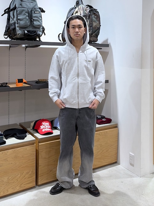 OG BOX ZIP UP HOODED SWEATSHIRT（パーカー）｜XLARGE（エクストラ
