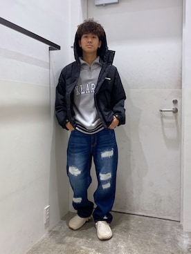 川上拓巳さん（メンズ・172cm）の秋コーディネート