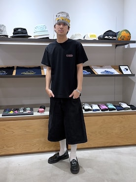 「XLARGE（エクストララージ）のEXTRALARGE BEANIE（ニットキャップ/ビーニー、その他）」を使った、川上拓巳さん（メンズ・172cm）の春コーディネート