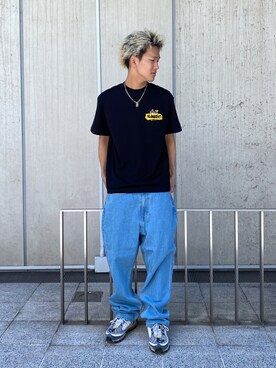 川上拓巳さん(メンズ・172cm)の春コーディネート