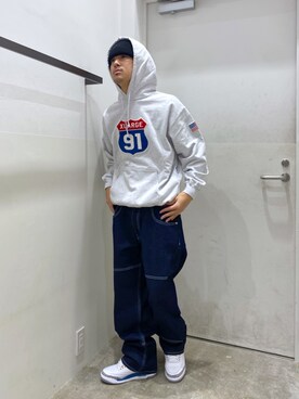 川上拓巳さん(メンズ・172cm)の秋コーディネート