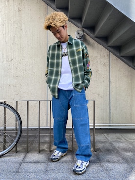 川上拓巳さん（メンズ・172cm）の冬コーディネート