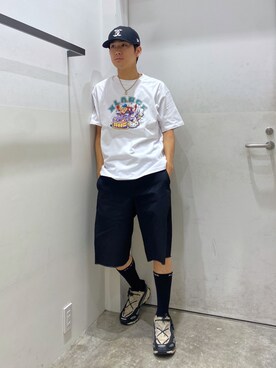 川上拓巳さん（メンズ・172cm）の夏コーディネート