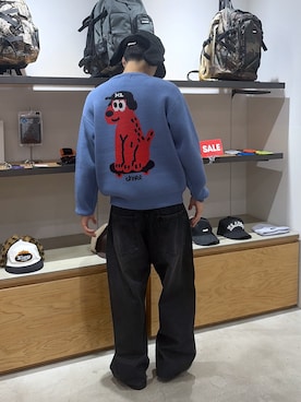 川上拓巳さん(メンズ・172cm)の冬コーディネート