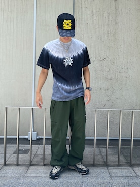 川上拓巳さん(メンズ・172cm)の夏コーディネート