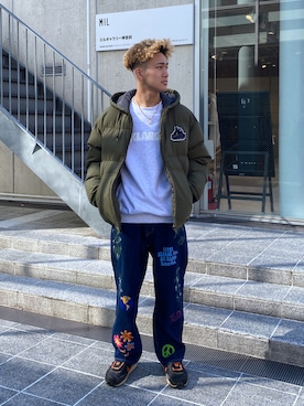 川上拓巳さん(メンズ・172cm)の秋コーディネート