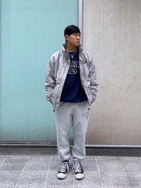 川上拓巳さん（メンズ・172cm）の秋コーディネート