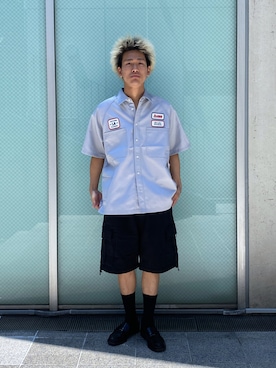 川上拓巳さん（メンズ・172cm）の春コーディネート