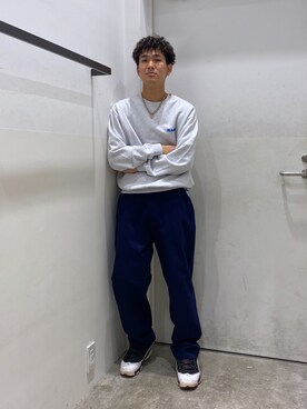 川上拓巳さん(メンズ・172cm)の秋コーディネート