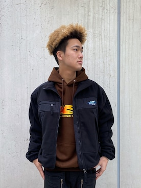 川上拓巳さん（メンズ・172cm）の冬コーディネート