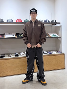 川上拓巳さん（メンズ・172cm）の秋コーディネート